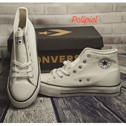 Bota converse polipiel blanca - Imagen 2