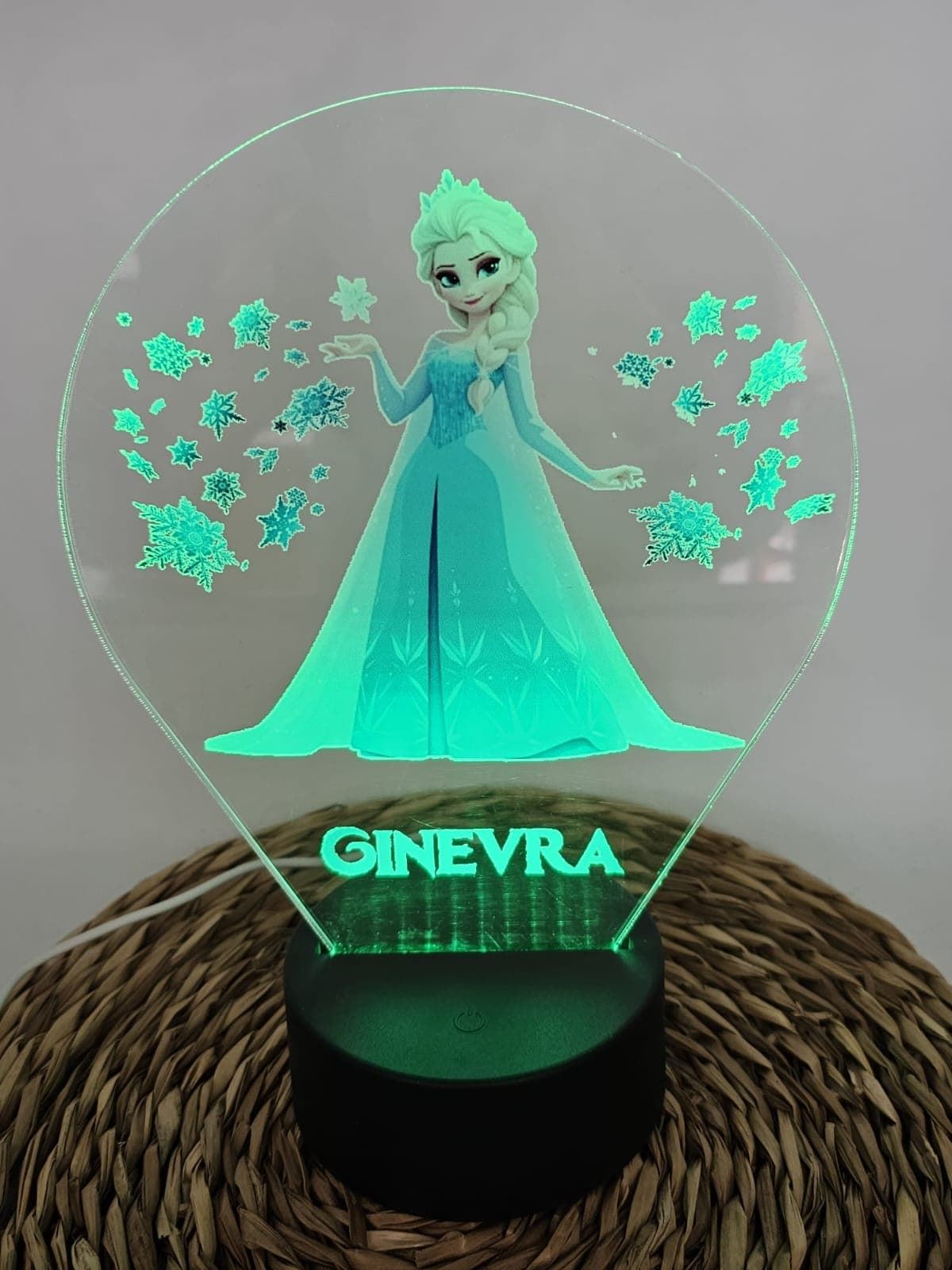Lampara led personalizada frozen - Imagen 2