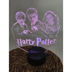 Lampara led personalizada Harry potter - Imagen 1